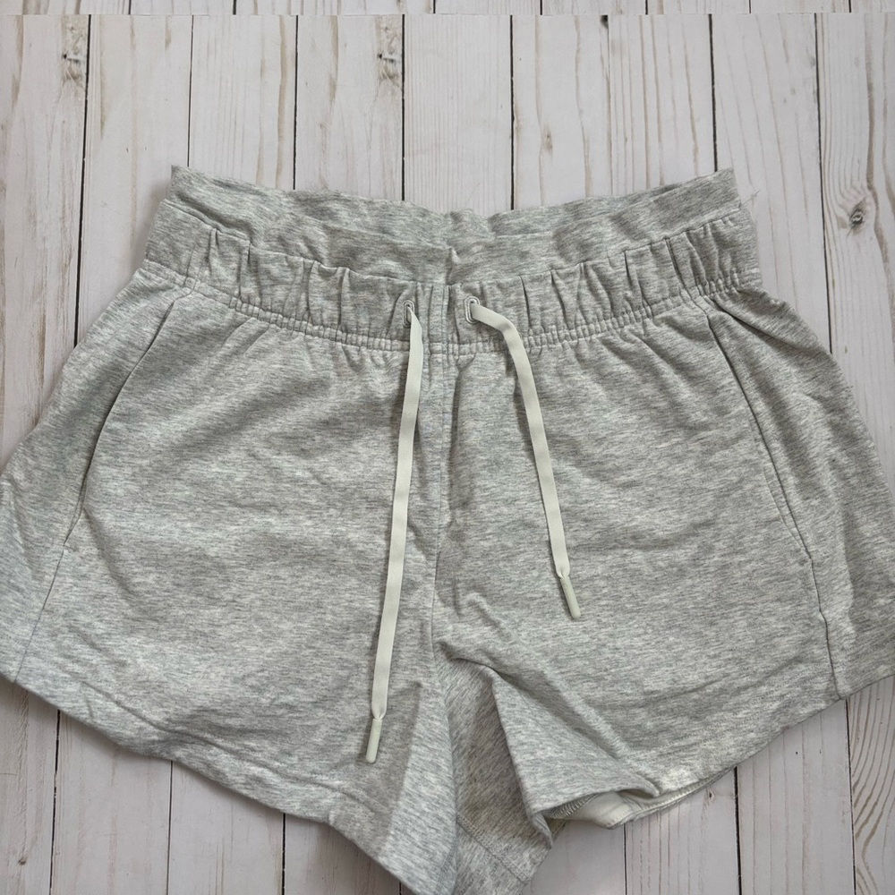 lululemon athletica Light Gray Athletic Shorts
